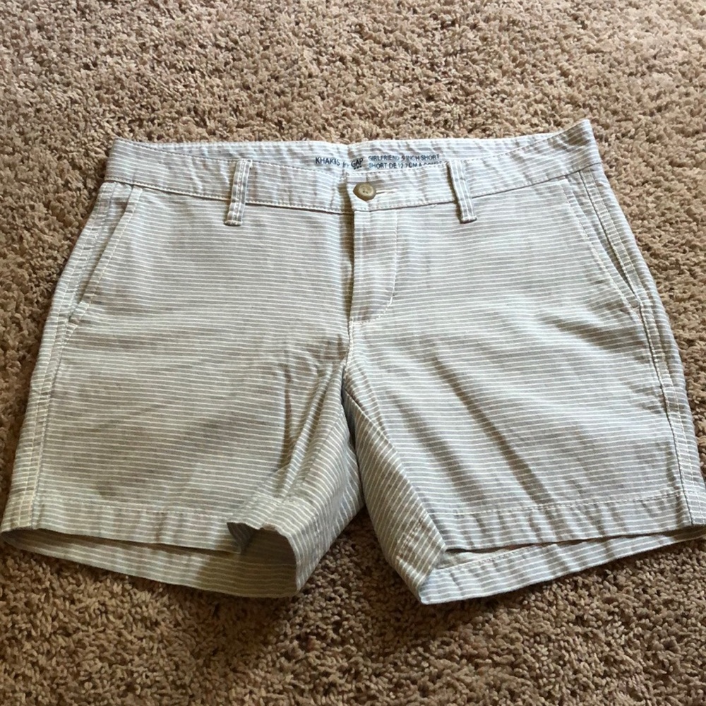 Gap Factory 5” striped chino shorts
